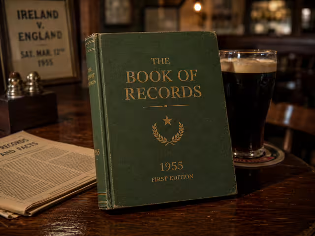 The first Guinness Book of Records, 1955
