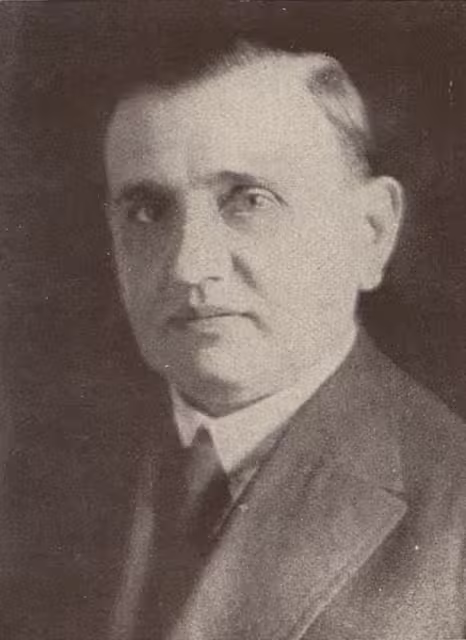 Eduard Svoboda, technical director of Radiojournal and the man who opened Czechoslovakia's first regular international broadcast in 1936.
