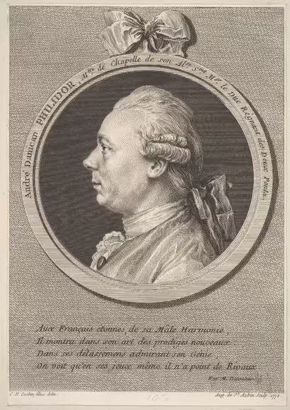 François-André Danican Philidor, 1772.