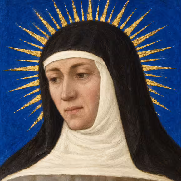 Saint Catherine of Bologna, c. 1469.